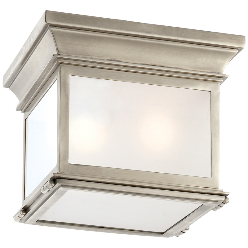 Club Small Square Flush Mount