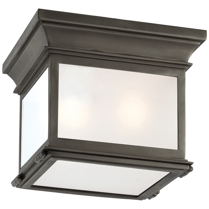 Club Small Square Flush Mount