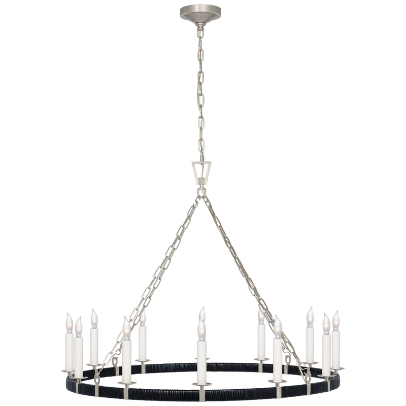 Darlana Large Wrapped Ring Chandelier