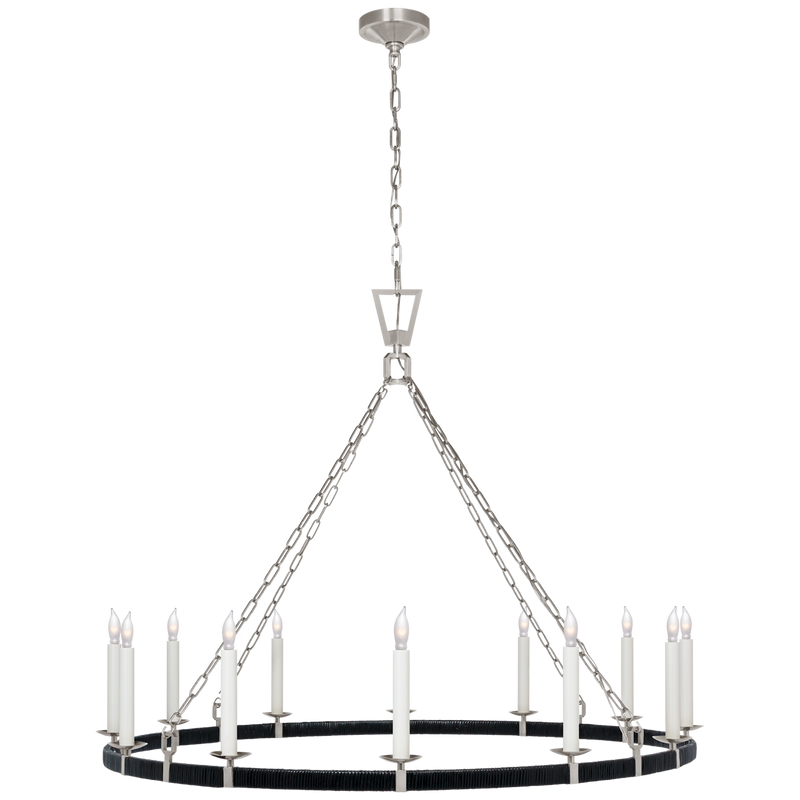 Darlana XL Wrapped Ring Chandelier