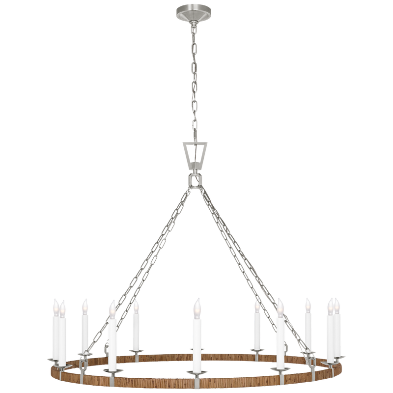 Darlana XL Wrapped Ring Chandelier