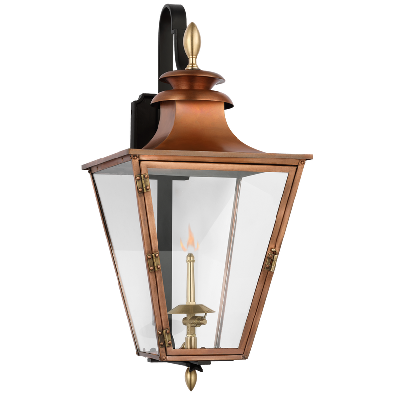 Albermarle Small Bracketed Gas Wall Lantern