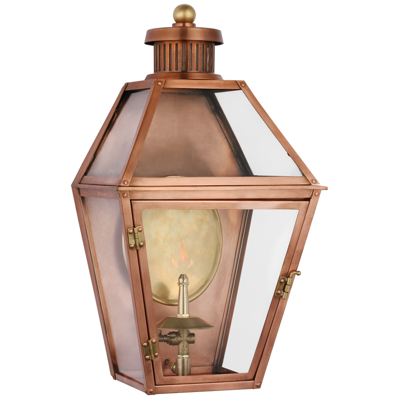 Stratford Small 3/4 Gas Wall Lantern