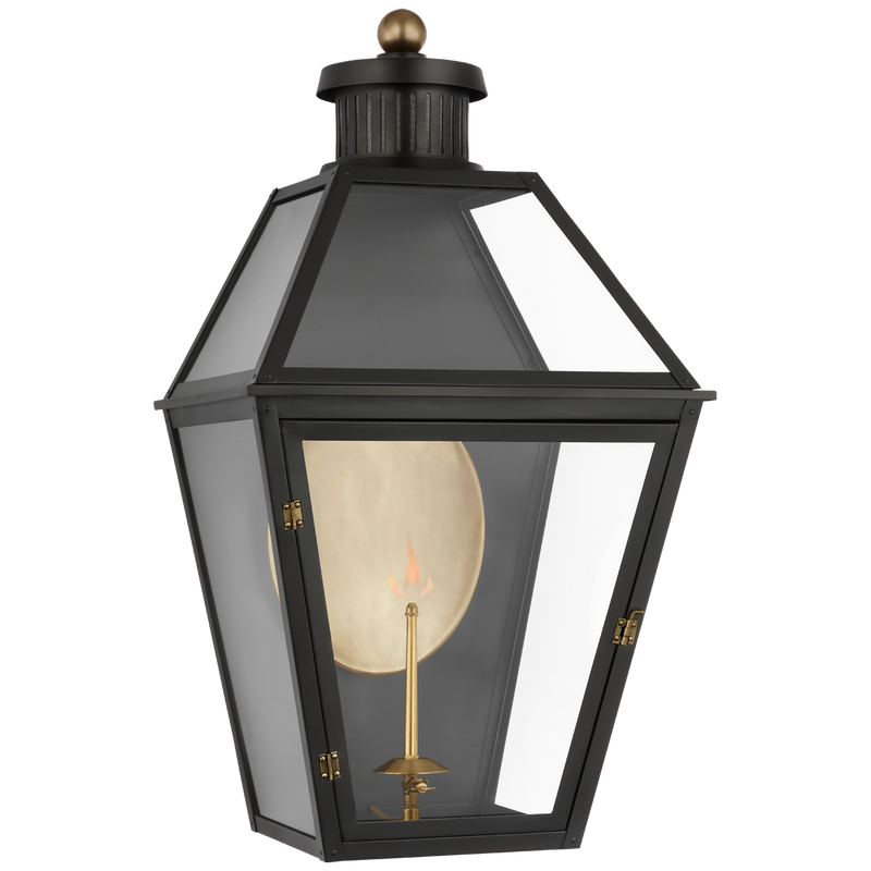 Stratford Large 3/4 Gas Wall Lantern