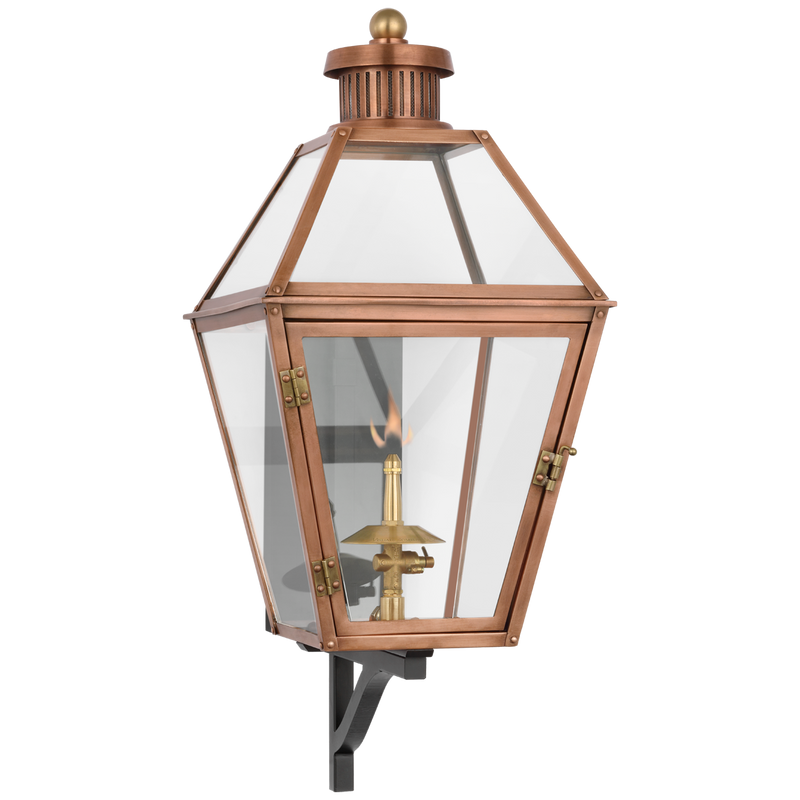 Stratford Small Bracketed Gas Wall Lantern