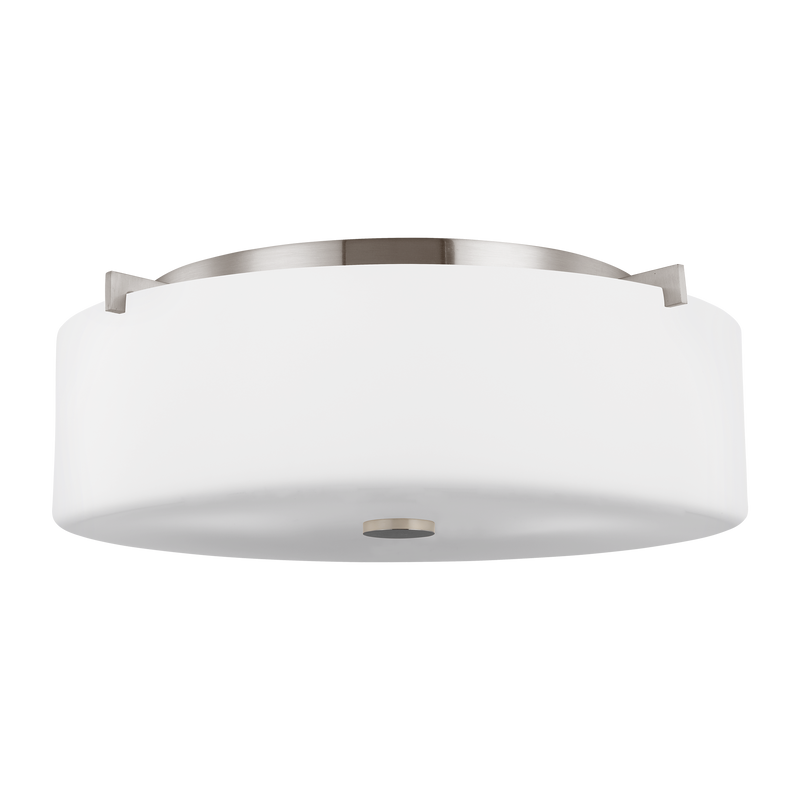 Sunset Drive Large Three Light Flush Mount