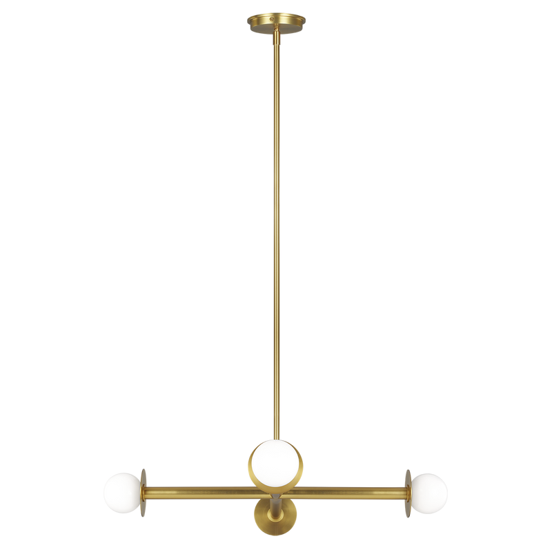 Nodes Wide Chandelier