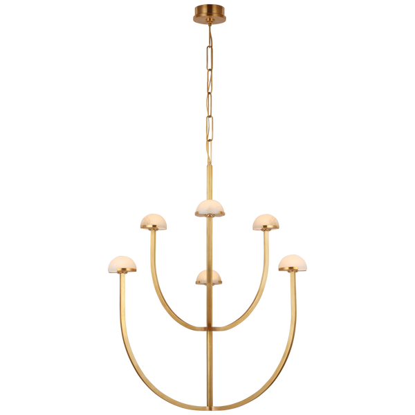 Pedra Large Two-Tier Chandelier