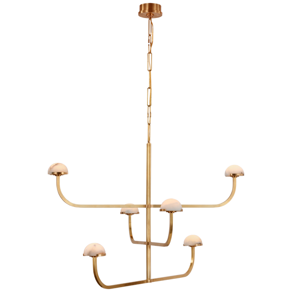 Pedra Three Tier Shallow Chandelier