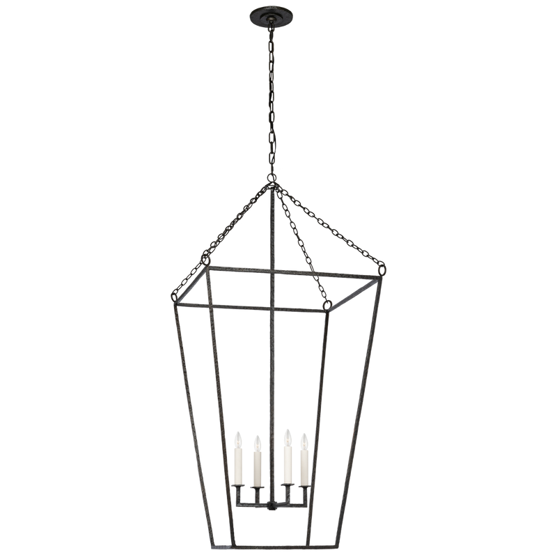 Malloy 23" Open Frame Forged Lantern