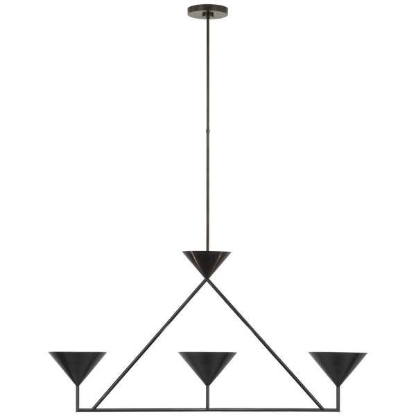Orsay Medium 3-Light Linear Chandelier