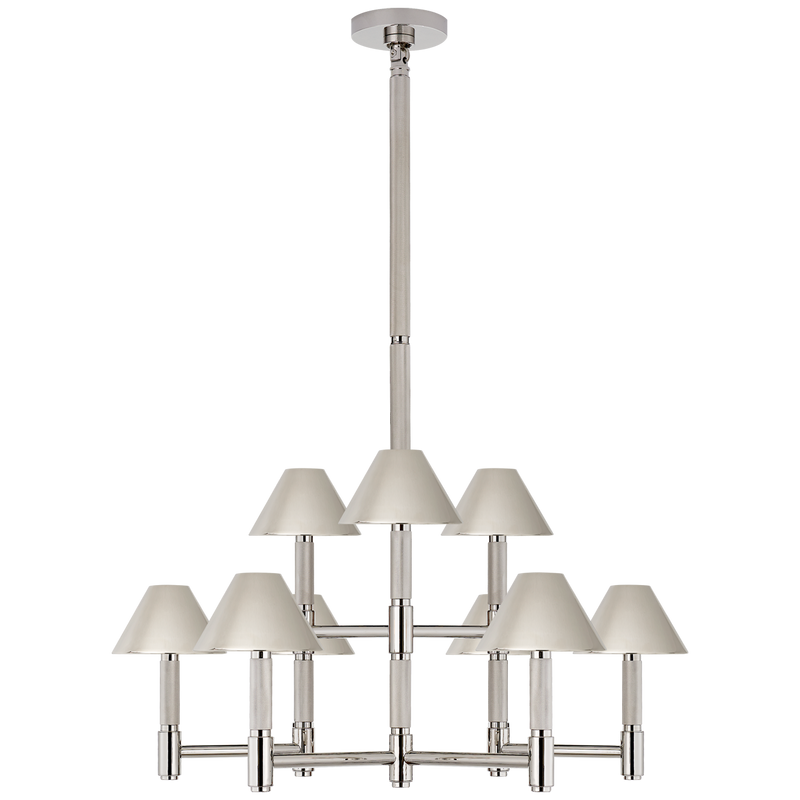 Barrett Medium Knurled Chandelier