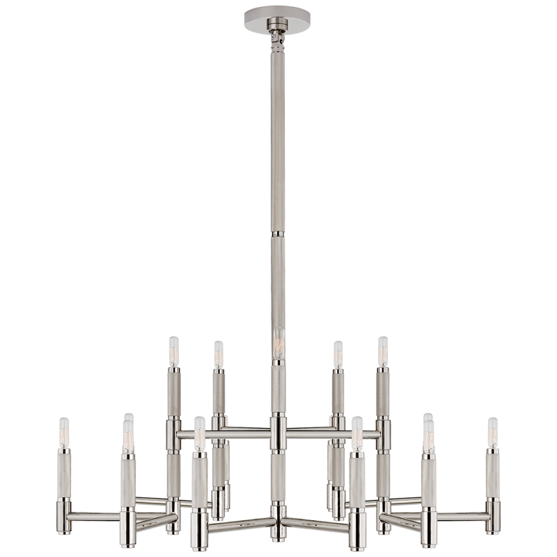 Barrett Large Knurled Chandelier