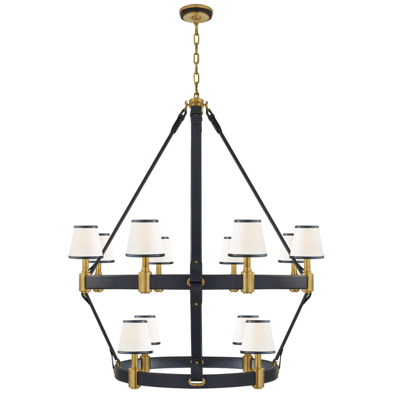 Riley Large Two Tier Chandelier