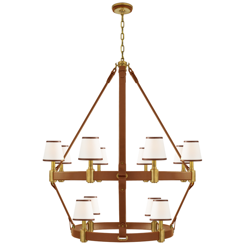 Riley Large Two Tier Chandelier