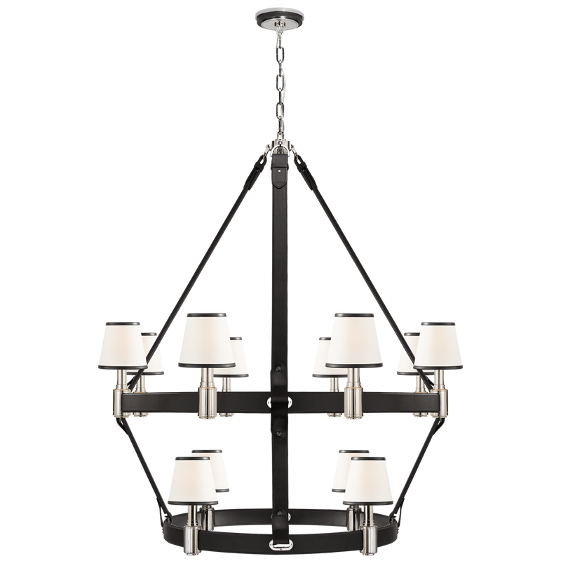 Riley Large Two Tier Chandelier