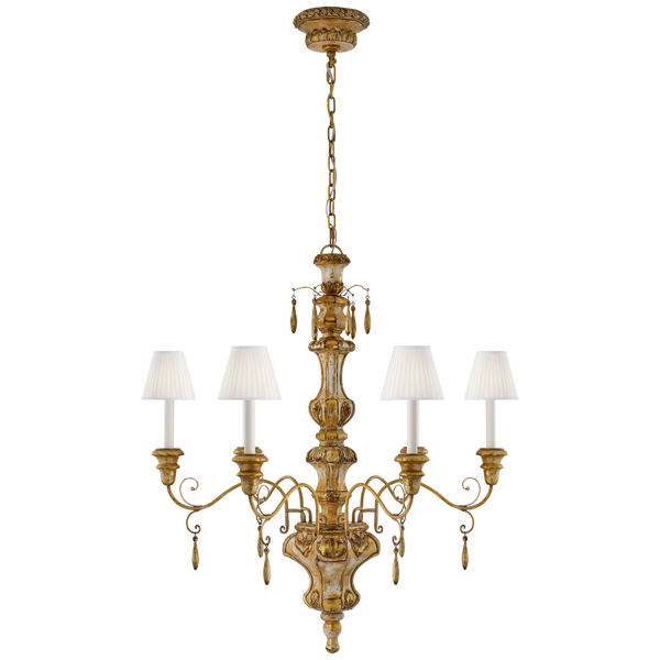 Marylea Large Hand Carved Chandelier