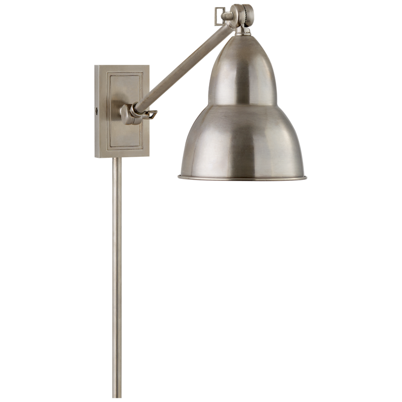 French Library Single Arm Wall Lamp