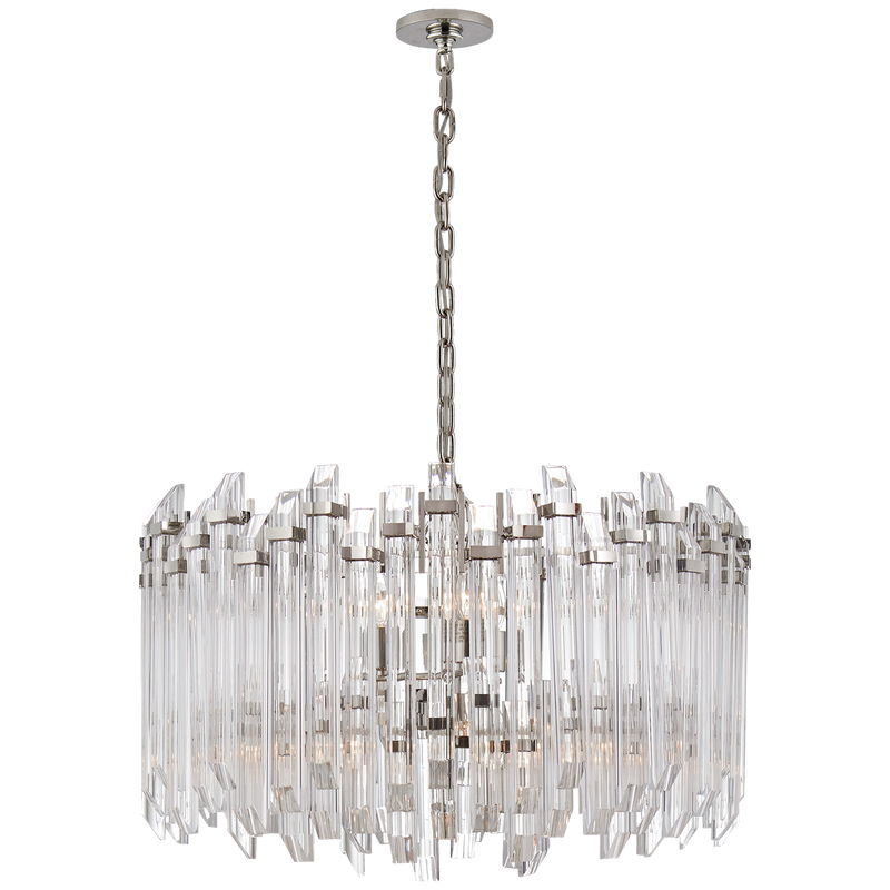 Adele Large Wide Drum Chandelier