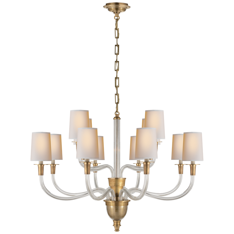 Vivian Large Two-Tier Chandelier