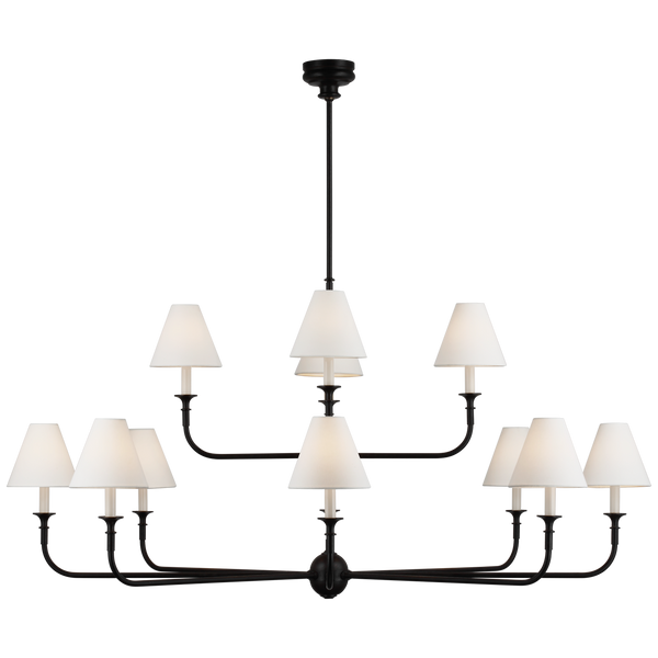 Piaf Grande Two-Tier Chandelier