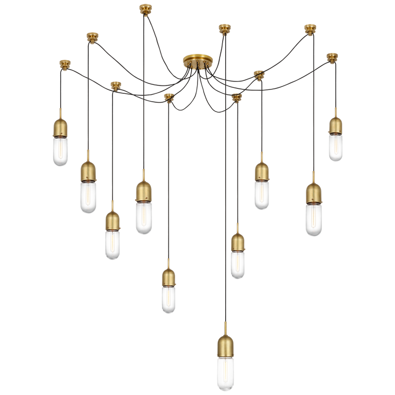 Junio 10-Light Chandelier