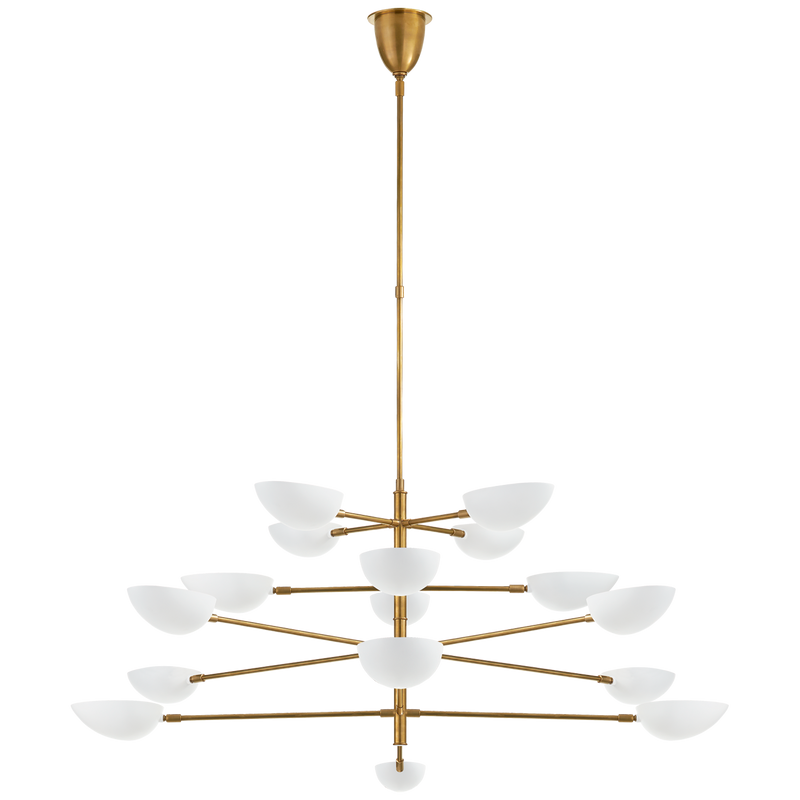 Graphic Grande Four-Tier Chandelier