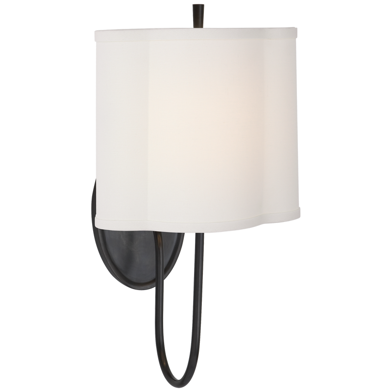 Simple Scallop Wall Sconce