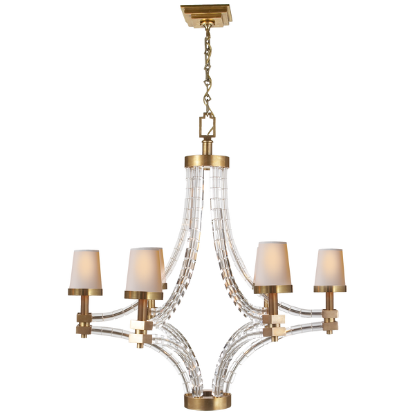 Crystal Cube Large Chandelier