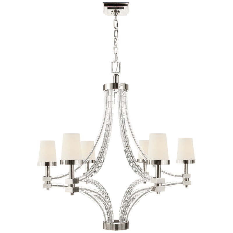 Crystal Cube Large Chandelier