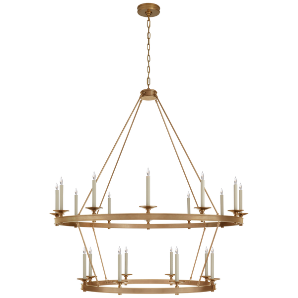 Launceton Grande Two Tiered Chandelier