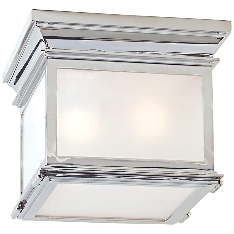 Club Small Square Flush Mount