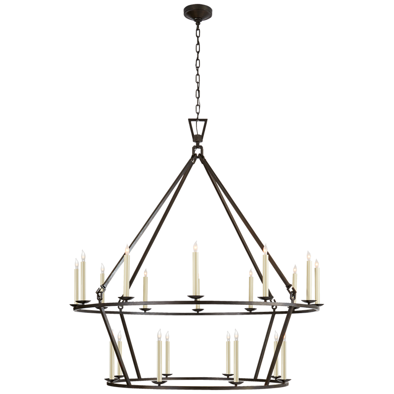 Darlana Extra Large Two-Tier Chandelier