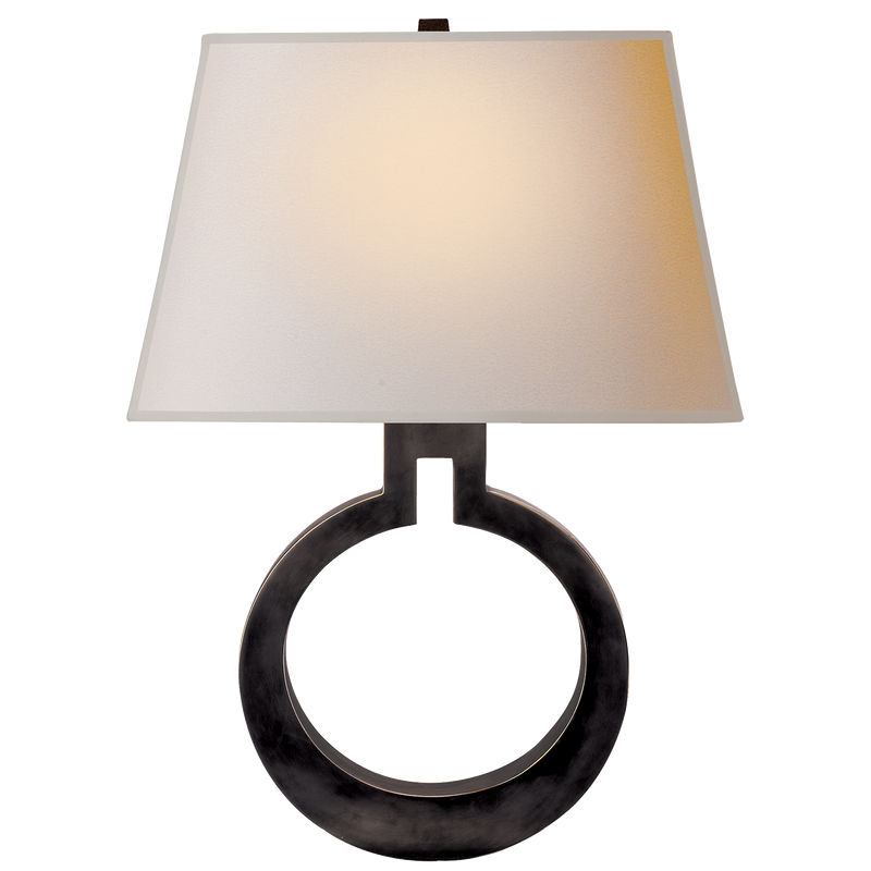 Ring Form Large Wall Sconce