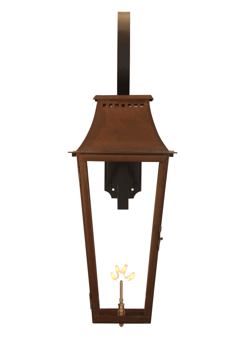 Wood Dale Copper Lantern - Small